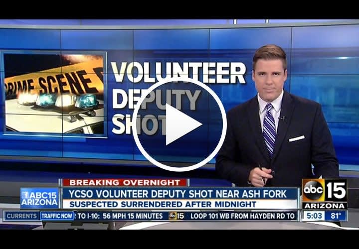 Video: Arizona Volunteer Deputy Shot, Suspect Arrested