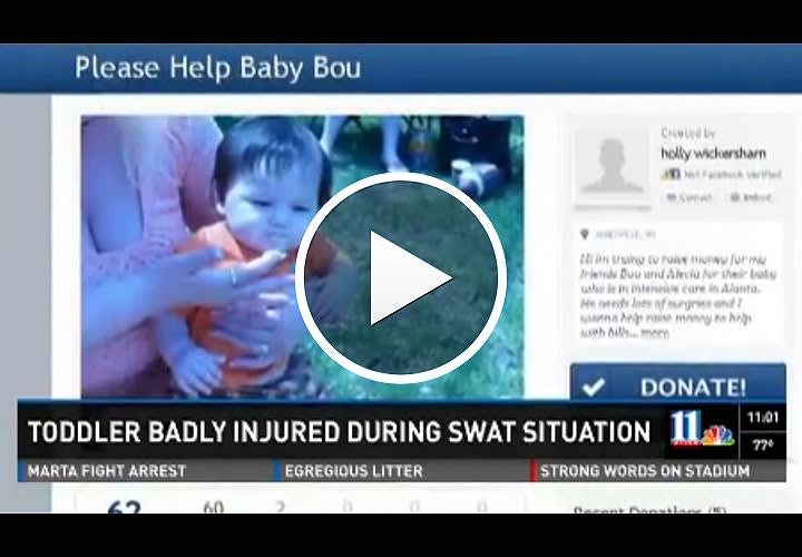 Video: Georgia Toddler Seriously Burned by Flash-Bang During Meth Raid