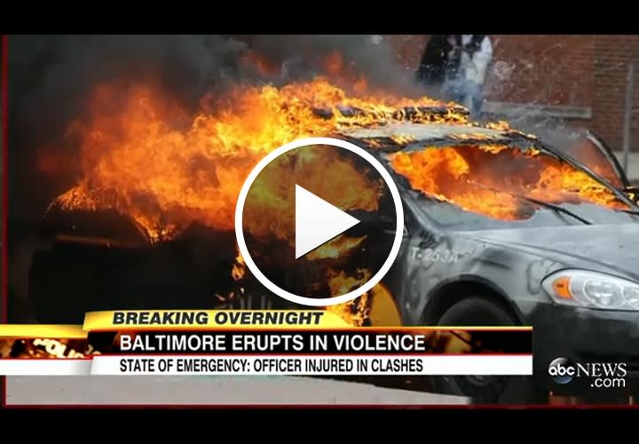 Video: Maryland Governor Says There Will Be No Rioting Tonight