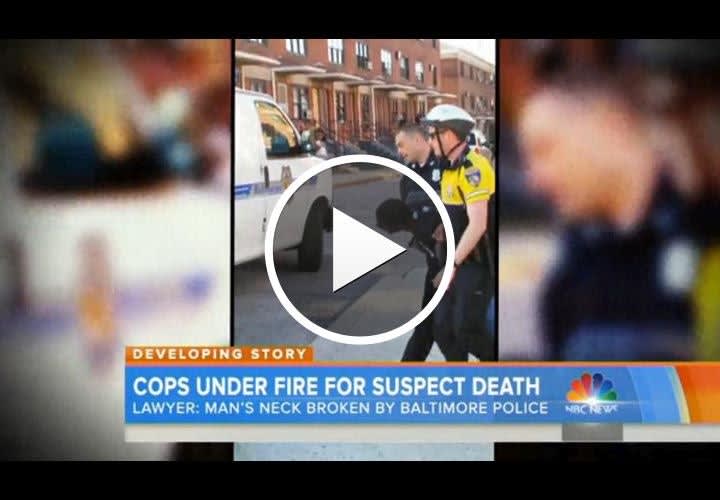 Baltimore Police Promise Investigation After In-Custody Death