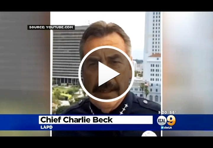 Video: L.A. Mayor Backs Chief's Efforts to Reach Out to LAPD Ranks After Commission Ruling