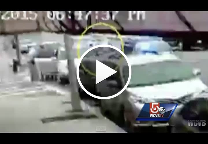 Video: Footage of Boston Officer Being Shot in Face Released