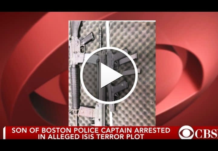 Video: Boston Officer's Son Charged in Alleged ISIS-Inspired Terror Plot