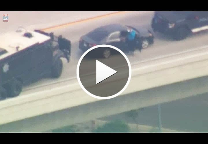 Video: California Amber Alert Ends With Freeway Standoff