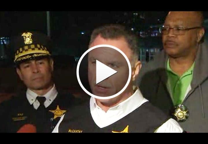 Video: Chicago Standoff Ends With 1 Dead, Captain Wounded, Suspect Arrested