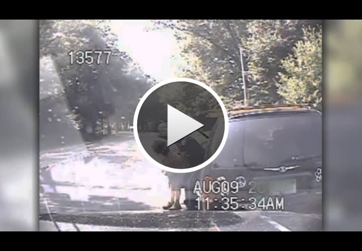 Video: Michigan Officer Saves Choking Woman at Traffic Stop