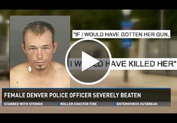 Video: Citizens Help Denver Officer After Beating