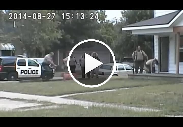 Video: Kansas Officer Shoots, Kills Charging Dog that Bit Another Officer