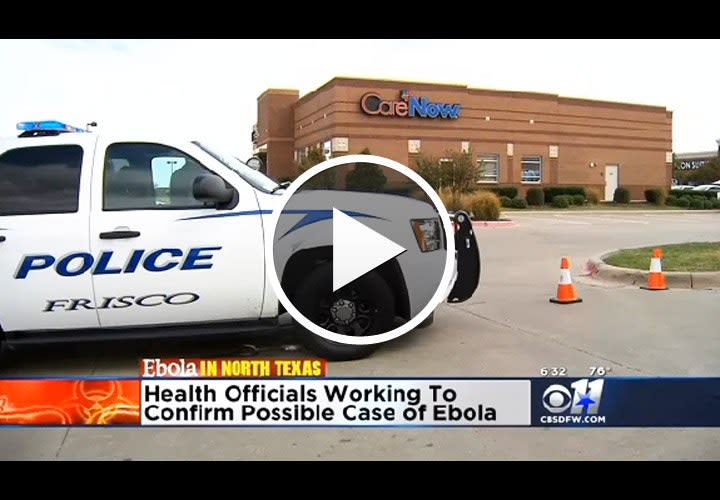 Video: Dallas County Deputy May Have Contracted Ebola