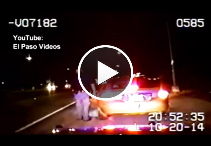 Video: Dashcam Captures Drive-By Shooting of El Paso Officer