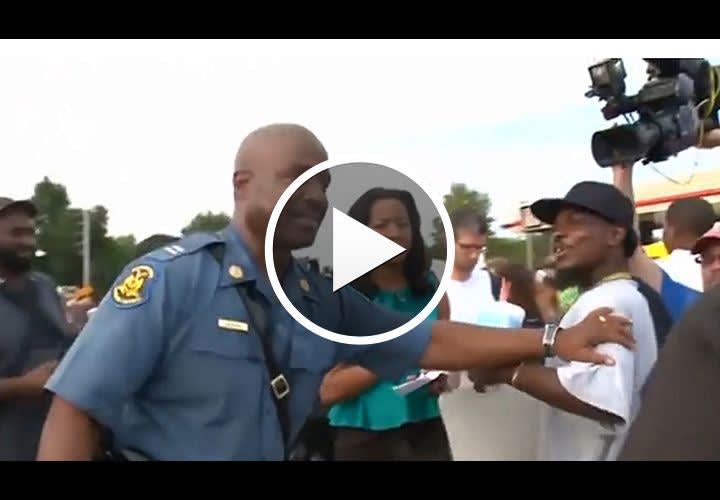 Video: Highway Patrol Brings Relative Calm to Ferguson, Mo.