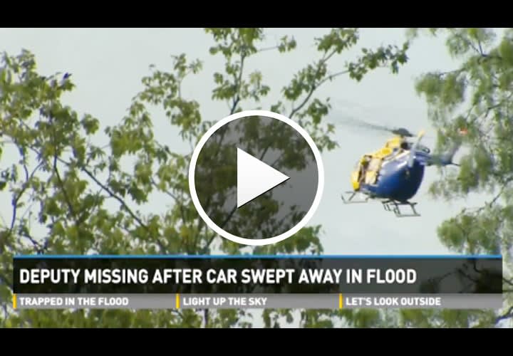 Video: Texas Deputy Missing in Flooding