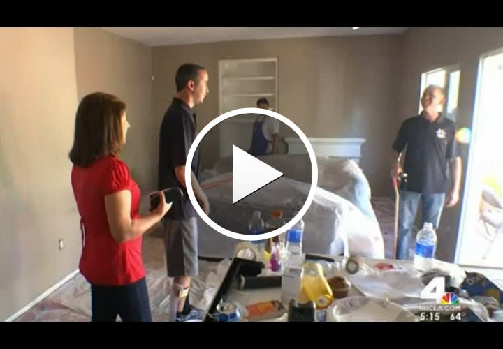 Video: Police, Volunteers Modify Home for Use by California Officer Who Was Shot in the Head