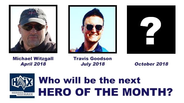Nominate the October HAIX Hero of the Month