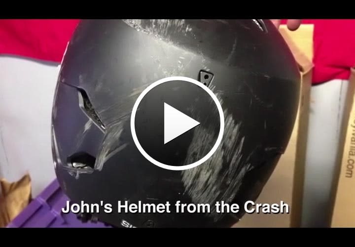 Video: Severely Injured Denver Bicycle Officer Credits Helmet with Saving His Life