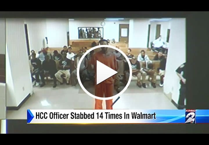 Video: Texas Officer Stabbed 14 Times, May Lose Arm