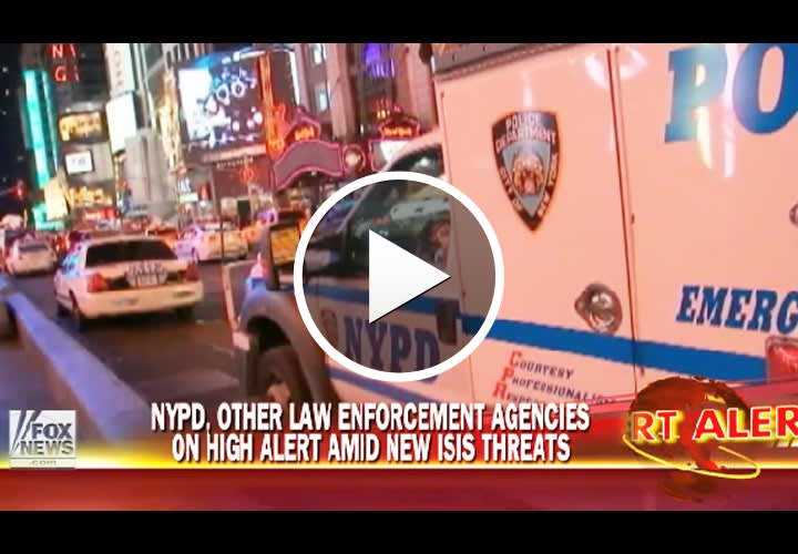 Video: NYPD on Alert After ISIS Re-Issues Officer Attack Video
