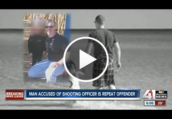 Video: Missouri Officer Stable After Being Shot in Face at Traffic Stop