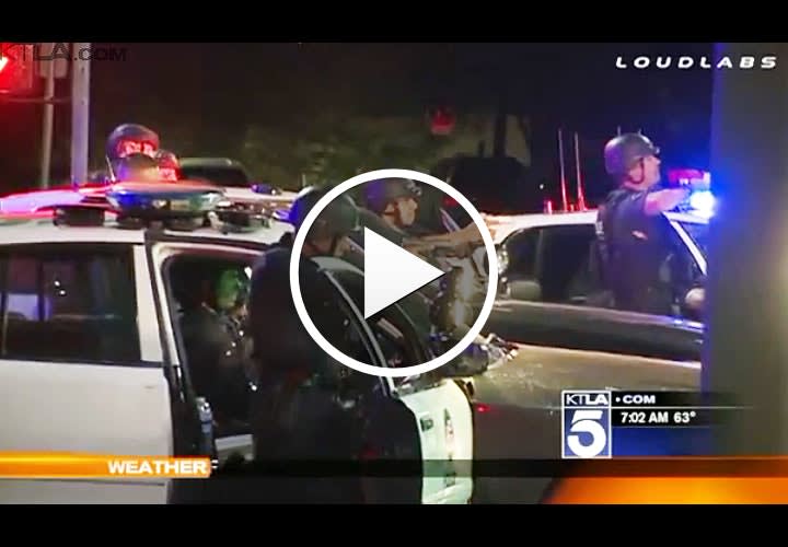 Video: LAPD Kills Man After Running Gun Battle, Vehicle Pursuit