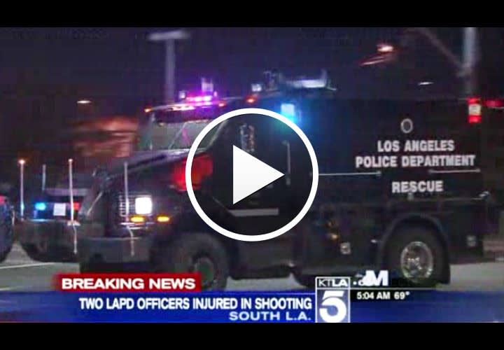 Video: Off-Duty LAPD Officer in Shooting, Suspect Detained