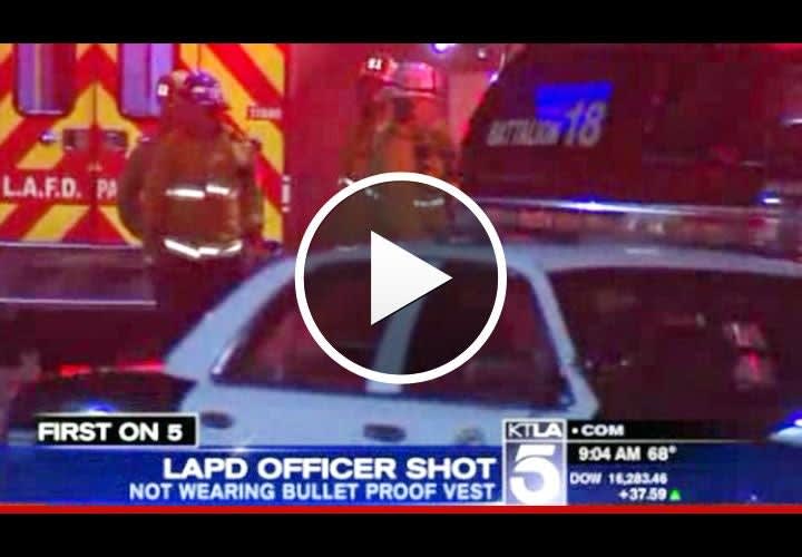 Video: Man Opens Fire in LAPD Station, Officer Wounded