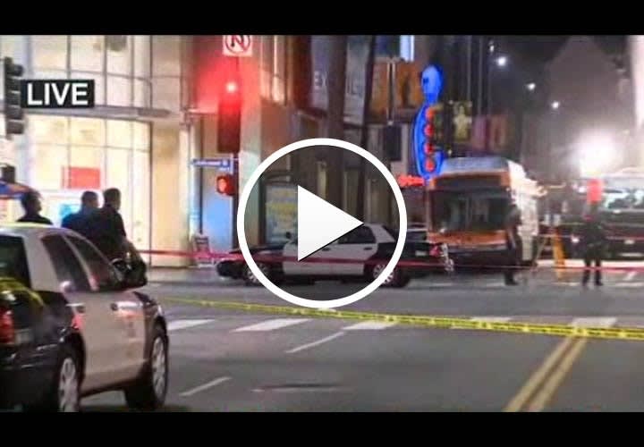 Video: L.A. Police Shoot, Kill Knife-Wielding Man in Hollywood