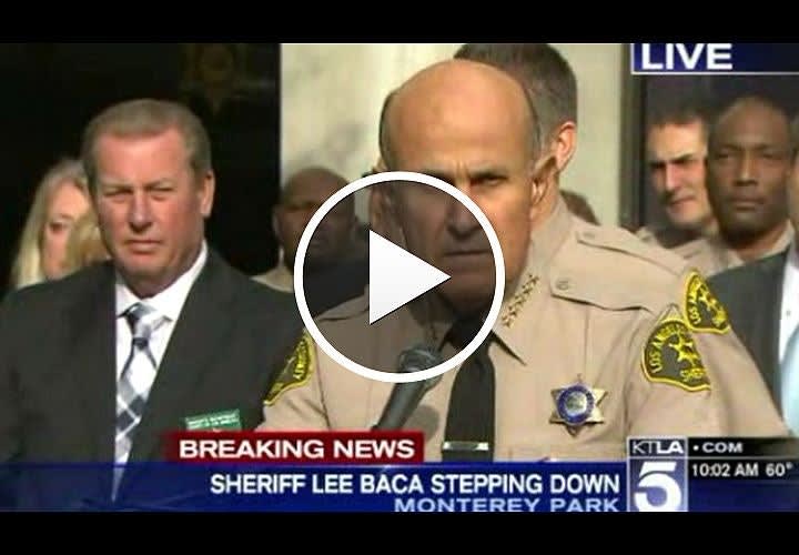 Video: L.A. County Sheriff Lee Baca to Retire at End of Month