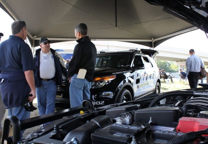 2012 Police Vehicles Reach 150 mph at Michigan Tests