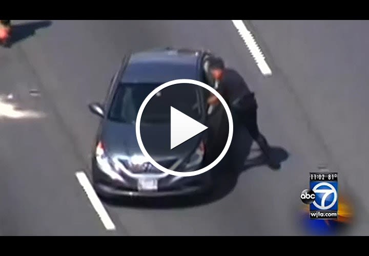 Video: Maryland Officer Struck by DUI Suspect at Accident Scene