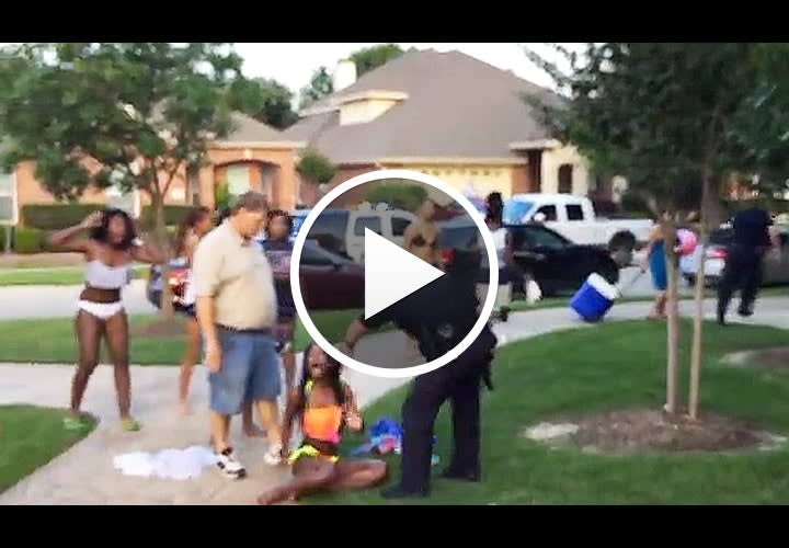 Video: Texas Officer Suspended Following Pool Party Incident