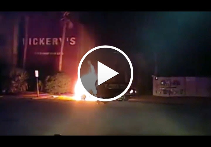 Video: South Carolina Officer Pulls Man from Burning Car