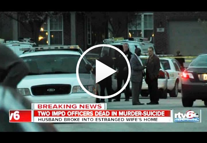 Video: 2 Indy Officers Dead in Apparent Murder-Suicide