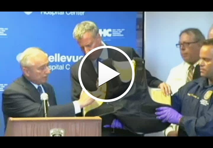 Video: NYPD Detective Saved by Vest During Greenwich Village Shootout with Fugitive