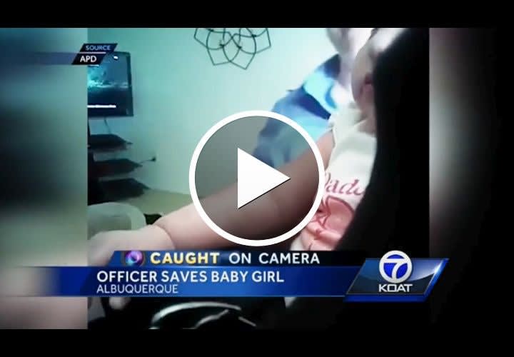 Video: Albuquerque PD Officer Saves Baby with CPR