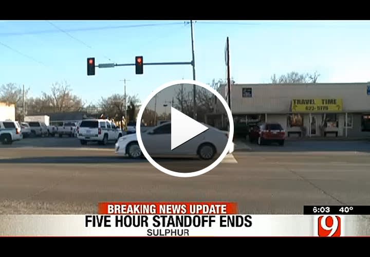 Video: Oklahoma Trooper, Officer Shot in Standoff