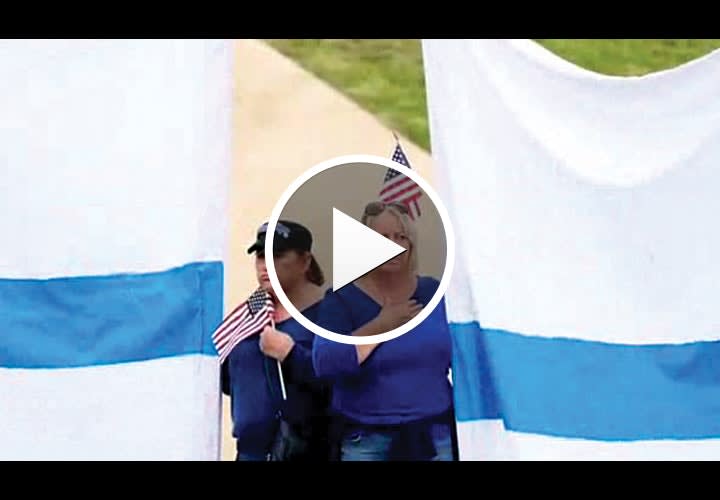 Video: Police Supporters Block Westboro Protesters at Omaha Officer's Funeral