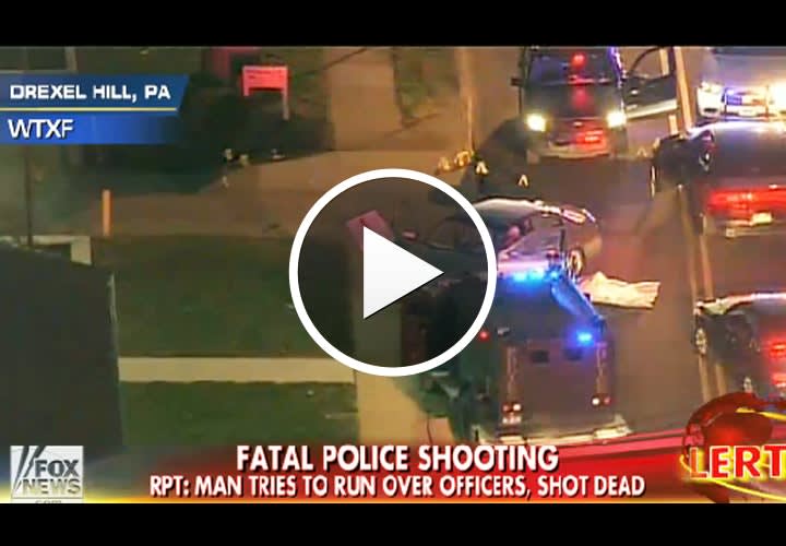 Video: Pa. Man Killed Tried to Run Over Officers, Posted Online Threats