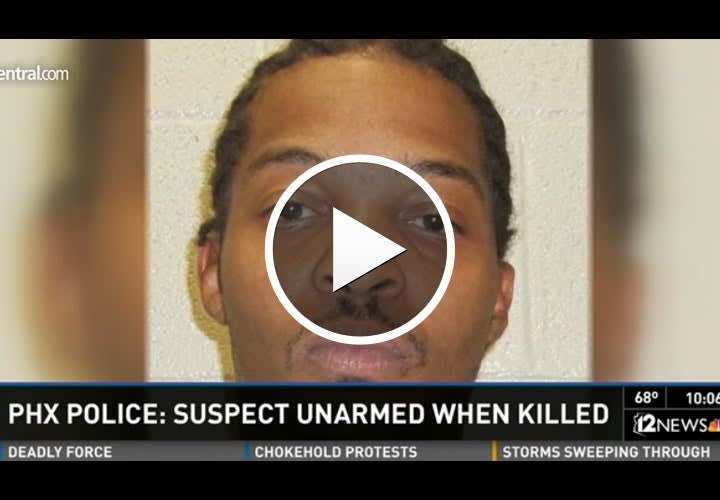 Video: Phoenix Officer Shoots, Kills Unarmed Black Suspect