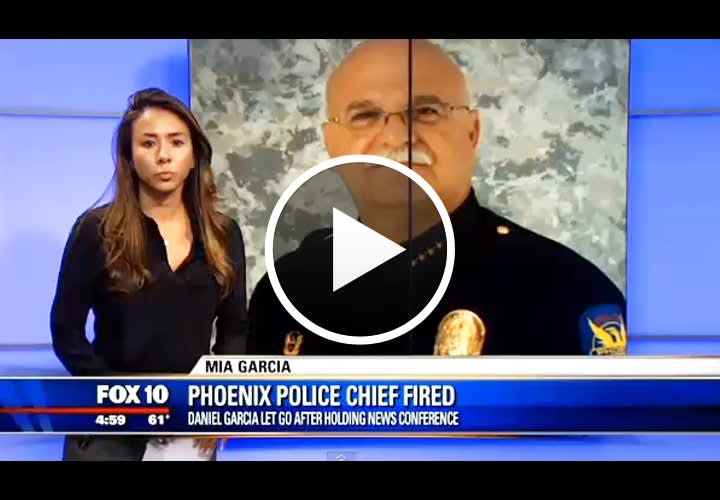 Video: Phoenix Police Chief Fired After Requesting 2-year Contract