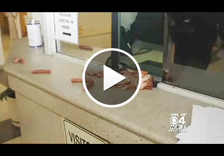 Video: Woman Smears Pork Inside Mass. Police Station