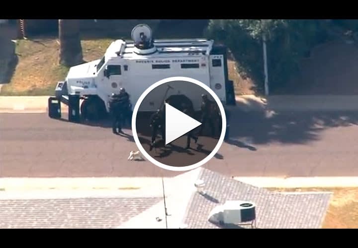 Video: Small Dog Harasses Phoenix K-9, Officers During Barricade
