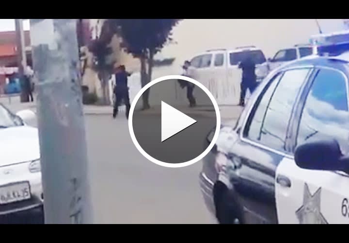 Video: California Officers Shoot, Kill Man Armed with Gardening Shears