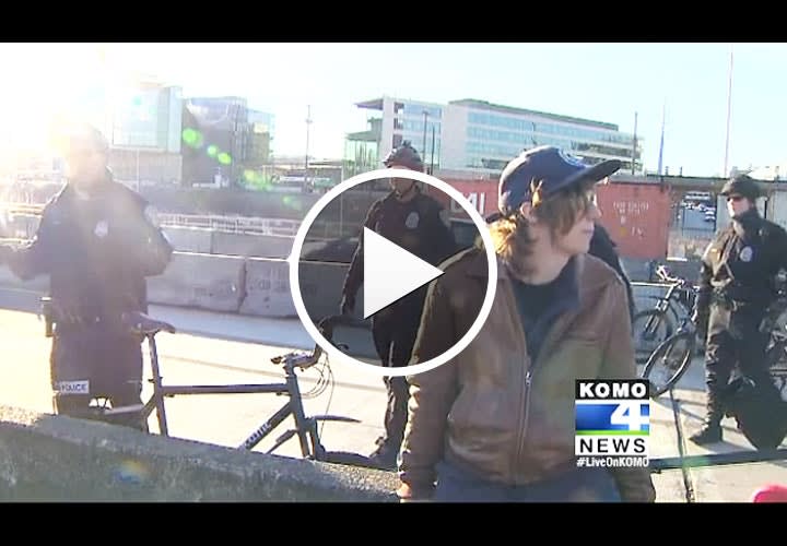 Video: Officer Hurt, 19 Arrested at Seattle MLK Day Anti-Police Protest