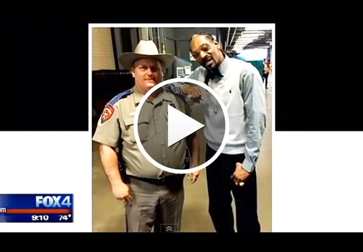 Video: Texas Trooper Sent to Counseling for Photo with Rap Star
