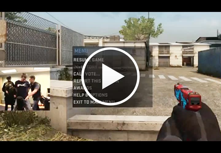 Video: Swatting Incident Live-Streamed Via "Counter-Strike" Game