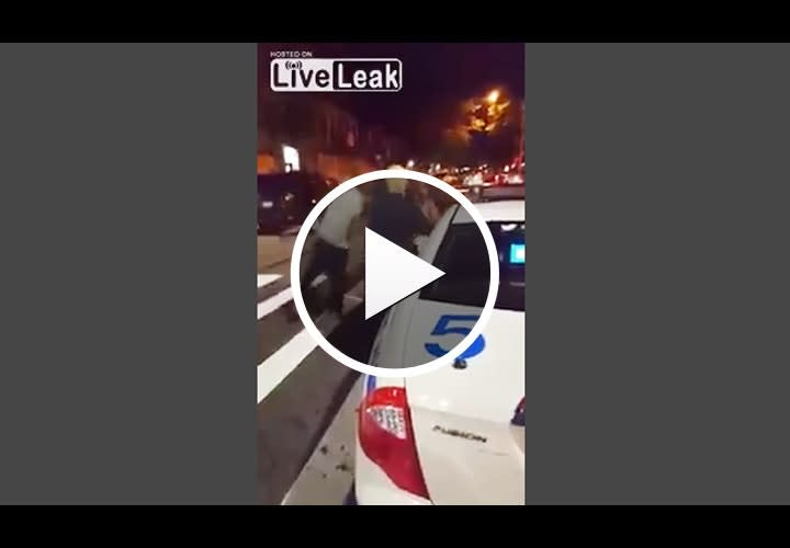 Video: NYPD Officers Punched, Pushed During Harlem Arrest