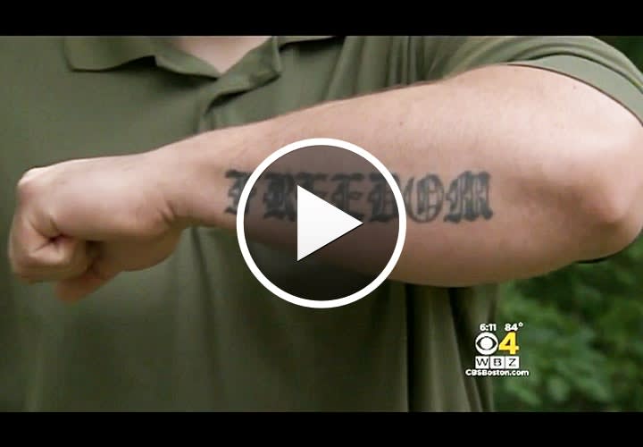 Video: New Hampshire Army Wife Persuades Police Chief to Change Tattoo Policy