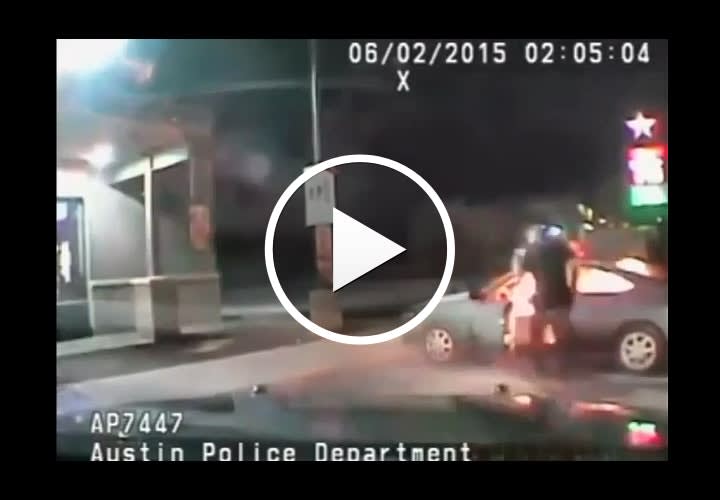 Video: Suicidal Texas Man Torches Car, Injures Responding Officers