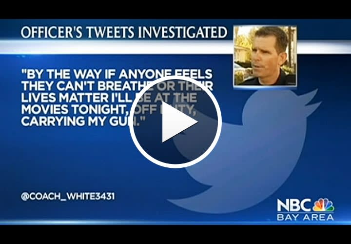 Video: California Officer Placed on Leave After Controversial Tweets