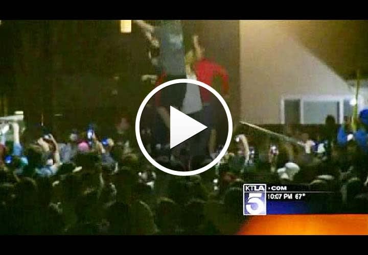 Video: University Officer Badly Injured During Calif. Spring Break Riot